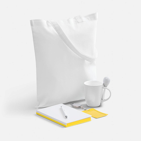 Набор Welcome Pack, желтый с белым - рис 2.