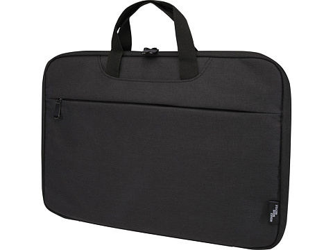 Эко- чехол для ноутбука Libra 2 в 1 из переработанного пластика, древесный уголь