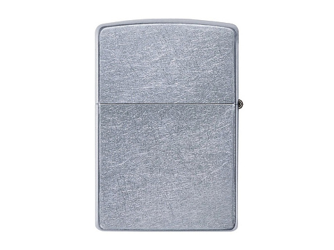 Зажигалка ZIPPO Classic с покрытием Street Chrome™, латунь/сталь, серебристая, матовая, 38x13x57 мм - рис 2.