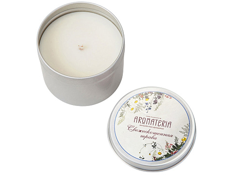 Набор: платок Русский полевой букет и свеча Цветы и травы - рис 6.