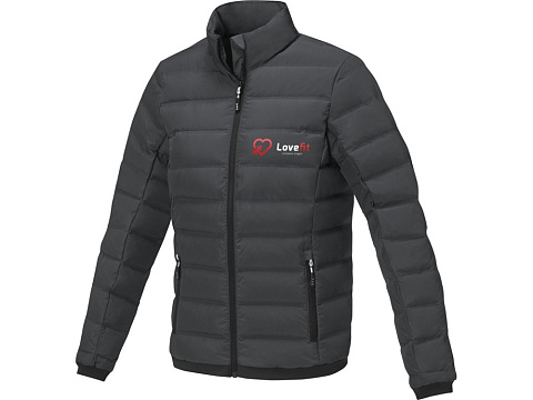 Macin женский утепленный пуховик, storm grey - рис 5.