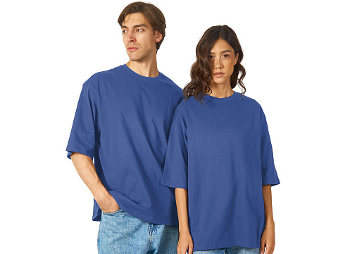 Футболка Berlin к/р оверсайз, 100% хлопок, 180гр, классический синий