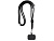 Ланьярд для телефона Kusi, черный - миниатюра