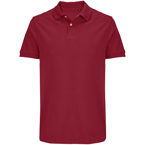 Рубашка поло женская Pacific Women, красная (бургунди)