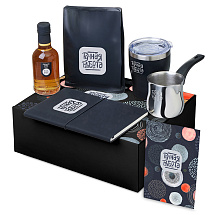 Подарочный набор Re:y. Routine с туркой, термокружкой и кофе