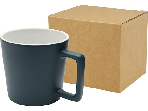 Cali Керамическая кружка объемом 370 мл с матовой отделкой - Deep Sea Green