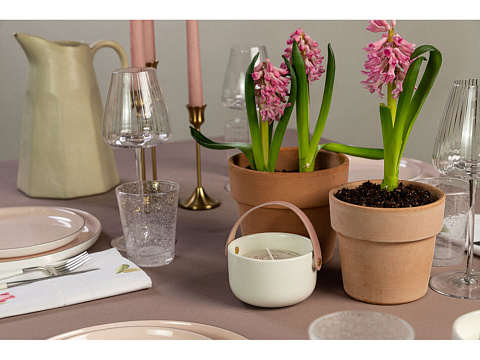 Свеча Valerie Concept с крышкой CNDL 5 PINK, белый/розовый - рис 10.