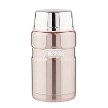 Термос из нерж. стали с ложкой тм THERMOS SK3020ST 0,7L, стальной