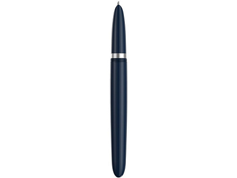 Перьевая ручка Parker 51 CORE MIDNIGHT BLUE CT, перо: F, цвет чернил: black, в подарочной упаковке. - рис 8.