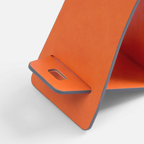 Подставка для телефона Petrus, оранжевая - рис 5.