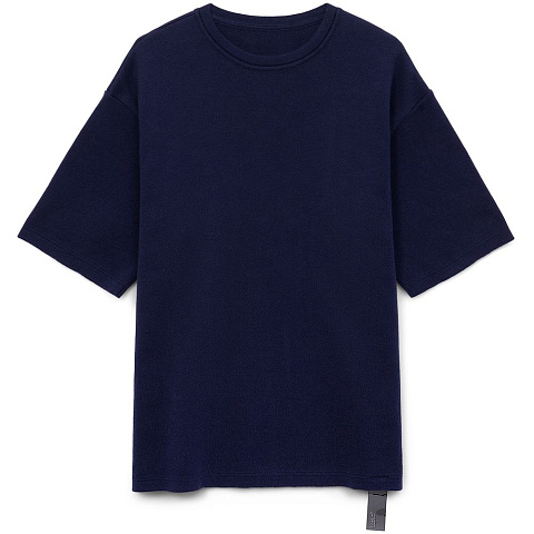 Джемпер с коротким рукавом Siluetti Volumica, темно-синий - рис 2.