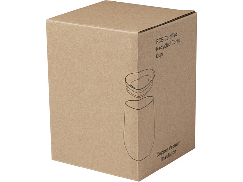 Corzo медная чашка с вакуумной изоляцией, сертифицированная согласно RCS, 350 мл - Бронзовый - рис 6.