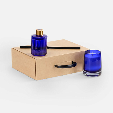 Набор Fragnola, пряная древесина и кардамон, темно-синий - рис 2.