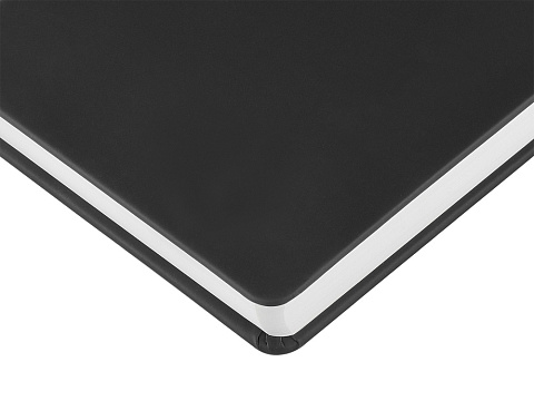 Ежедневник с каменной бумагой недатированный А5 Carrara, черный - рис 5.