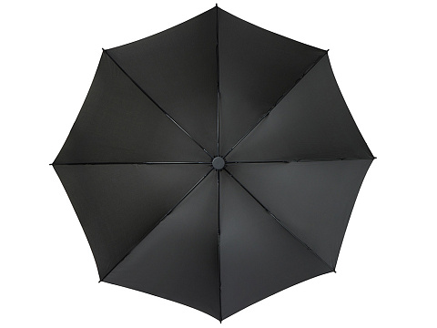 Зонт-трость Glendale 30, черный/серый - рис 4.