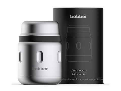 Термос для еды, вакуумный, бытовой, тм bobber. Объем 0.47 литра. Артикул Jerrycan-470 Matte