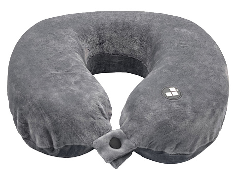 Подушка для путешествий с эффектом памяти Мемо Drowsy Grey - рис 2.