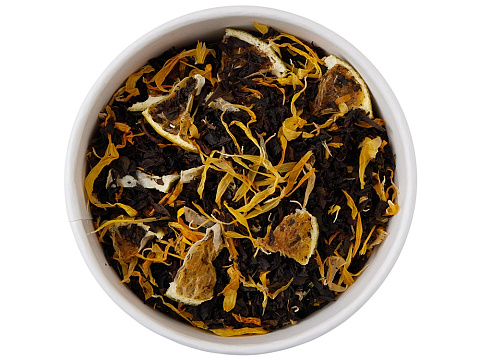 Чай черный Новогодний мандарин в картонном стаканчике, 50 гр. - рис 4.