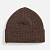 Шапка Ribelle, коричневый меланж - миниатюра