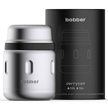 Термос для еды, вакуумный, бытовой, тм "bobber". Объем 0.47 литра. Артикул Jerrycan-470 Matte