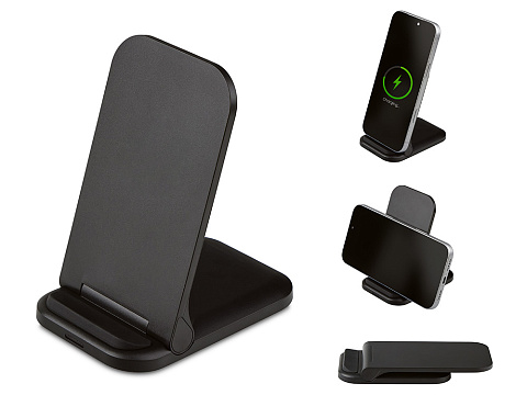 Беспроводное зарядное устройство Foldy, 15 Вт, черный