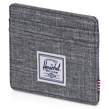 Herschel Charlie держатель для карт с RFID-защитой из переработанного материала - Серый яркий