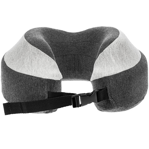 Дорожная подушка Piligrim, серая - рис 5.