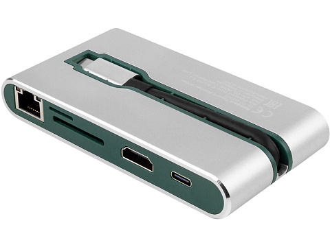 Хаб USB Rombica Type-C Hermes Green - рис 3.