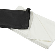 Lucas спортивное полотенце из переработанного полиэстера 70х140 см - Белый