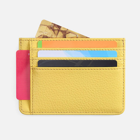 Чехол для карт Unison, желтый - рис 4.