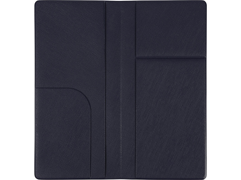 Дорожный органайзер Weekend из ПВХ, темно-синий - рис 4.