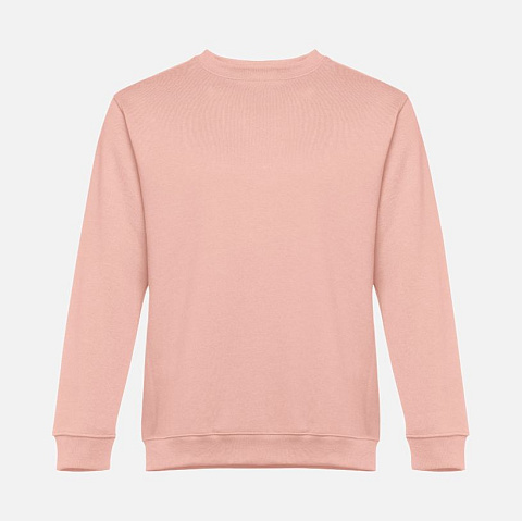Свитшот унисекс Delta, розовый (лососевый) - рис 2.