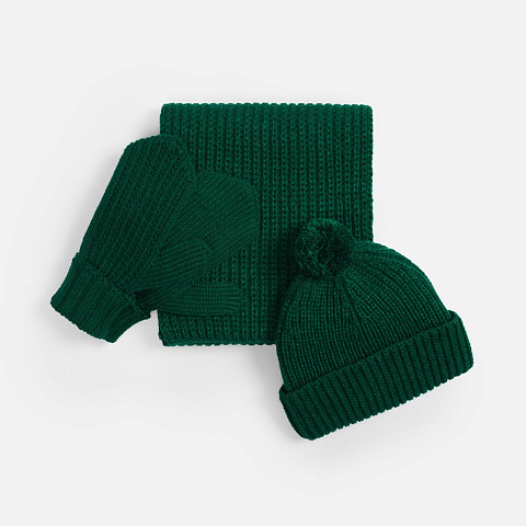 Варежки Nordkyn, темно-зеленые - рис 3.