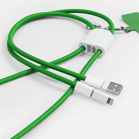 Кабель-ланьярд energyFlex Pro, зеленый - рис 6.