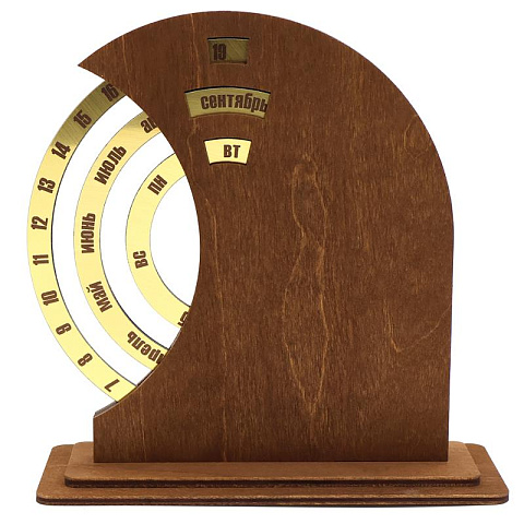 Вечный календарь из дерева - рис 4.