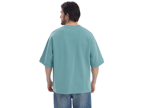 Футболка Gamma.01 мужская, припыленно-бирюзовый - рис 3.