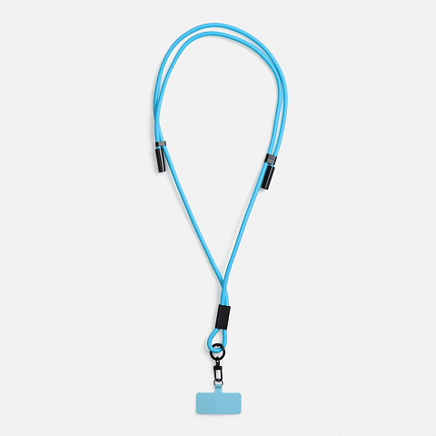 Кабель-ланьярд energyFlex Power Delivery 60 Вт, синий - рис 2.