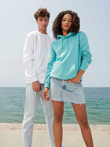 Свитшот унисекс Columbia, светло-серый меланж - рис 6.