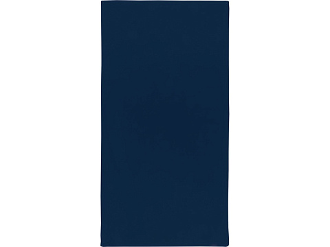 Lucas спортивное полотенце из переработанного полиэстера 50х100 см - Синий нэйви - рис 2.