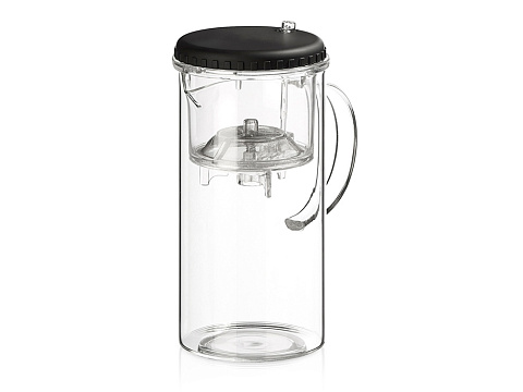 Стеклянный заварочный чайник Gunfu, 600 мл (Р) - рис 3.