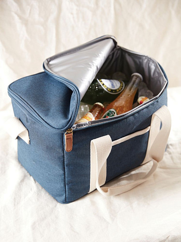 Cумка-холодильник Sortino, синяя - рис 10.