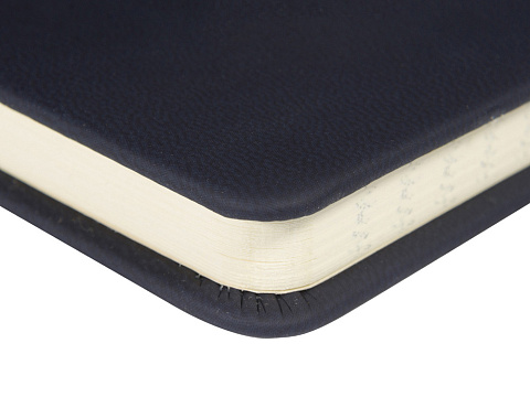 Ежедневник недатированный А5 Megapolis Velvet New, темно-синий navy - рис 2.