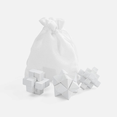 Набор из 3 головоломок Tickler Arcade, белый