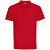 Рубашка поло унисекс Pitcher, красная - миниатюра - рис 2.