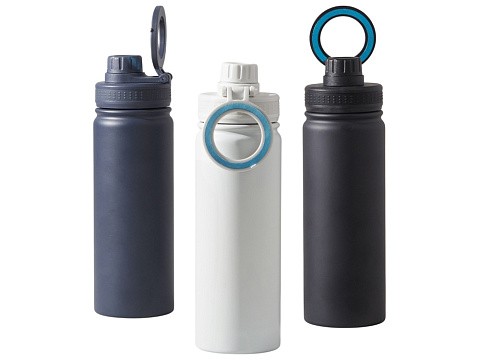 Вакуумная термобутылка с magsafe-держателем INSIDER, 600 мл, синий - рис 12.