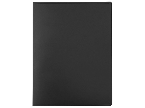 Папка пластиковая с 2 кольцами, черный - рис 2.