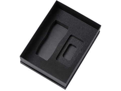 Подарочный набор c вакуумной термокружкой и повербанком С1, оранжевый - рис 3.