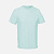 Футболка спортивная унисекс Vortex, зелено-голубая - миниатюра