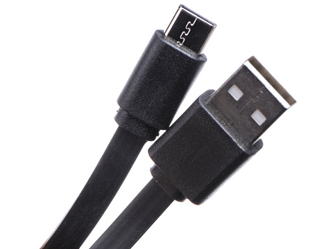 Кабель USB 2.0 A - USB Type-C, черный - рис 2.