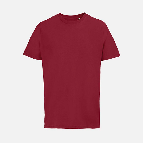 Футболка унисекс Legend, красная (бургунди) - рис 2.